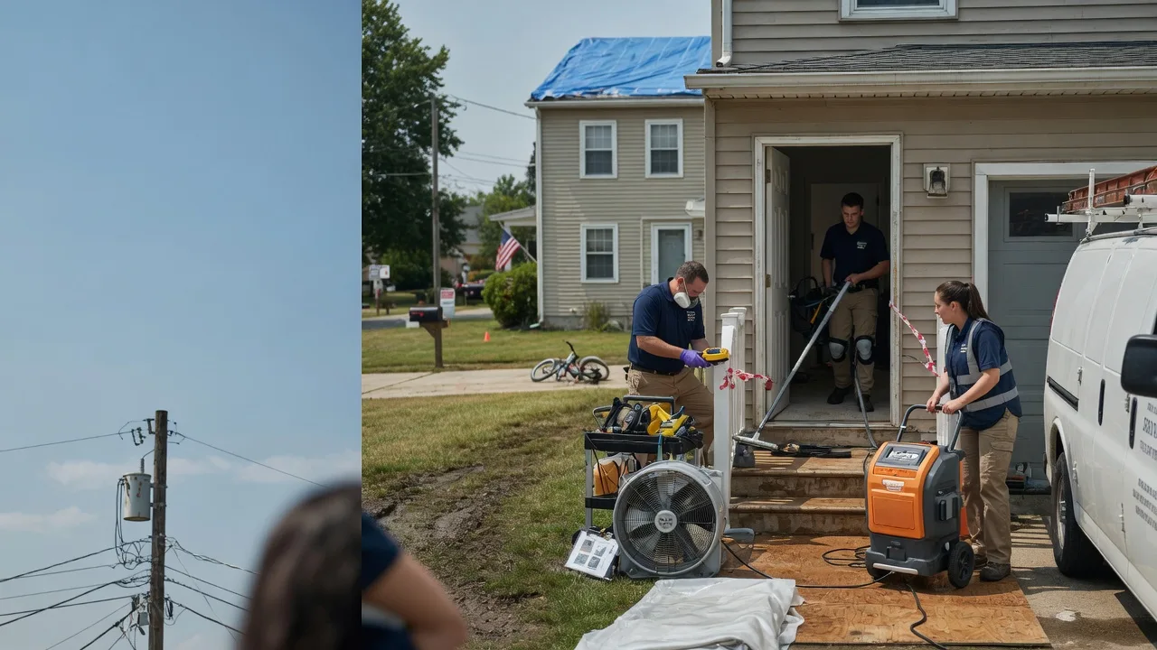 Water Damage Repair in Cement City, MI near me